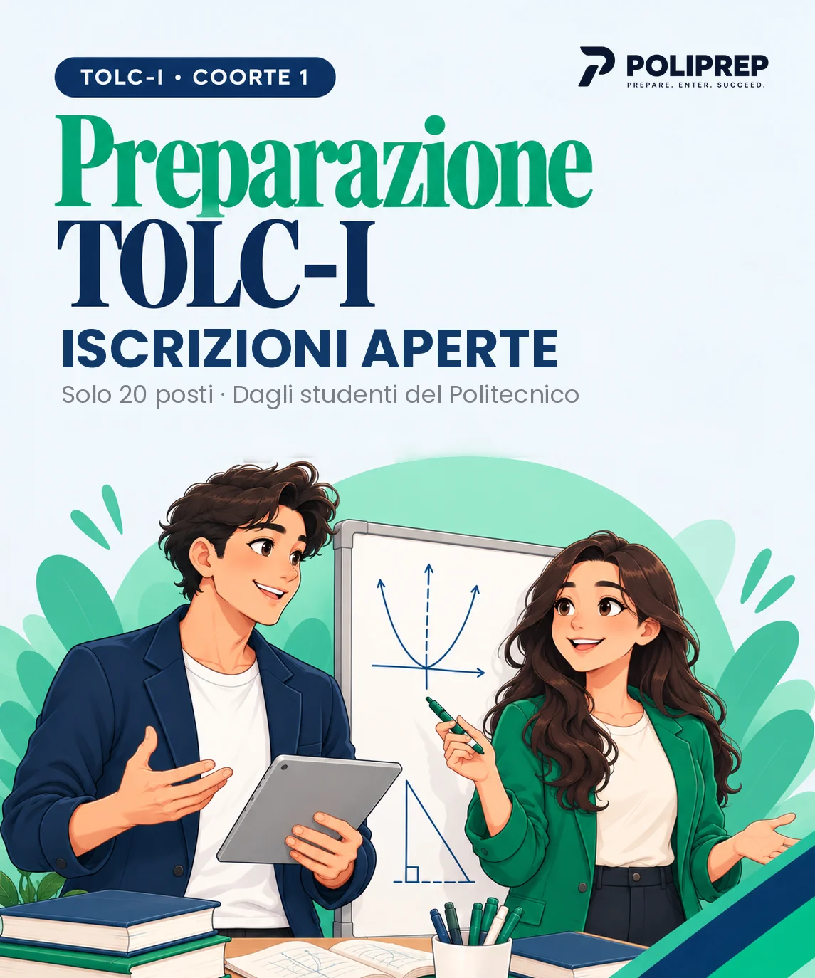 TOLC-I course cover